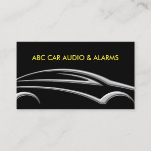Automobile Audiosysteme Visitenkarte