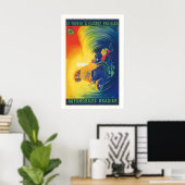 Automobile Brassier Cappiello Vintage-Werbung Poster (Heimbüro)