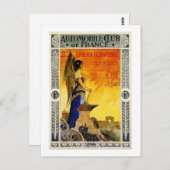 Automobile Club de France 1899 Postkarte (Vorne/Hinten)