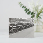 Automobile in Omaha, 1938 Postkarte (Stehend Vorderseite)