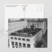 Automobile on Buick Gebäude Postkarte (Vorne/Hinten)