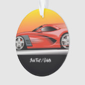 Automobile Ornament (Vorderseite)