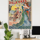 Automobiles Delahaye France Vintage Poster 1898 (Heimbüro)