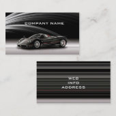 Automobilgeschäft Visitenkarte (Vorne/Hinten)