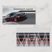 Automobilgeschäft Visitenkarte (Vorne/Hinten)