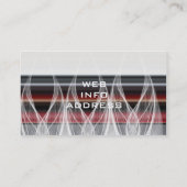 Automobilgeschäft Visitenkarte (Rückseite)