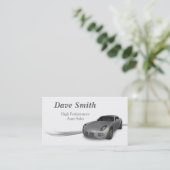 Automobilhändler Visitenkarte (Stehend Vorderseite)