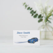 Automobilhändler Visitenkarte (Stehend Vorderseite)