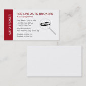 Automobilhändler-Visitenkarten Visitenkarte (Vorne/Hinten)