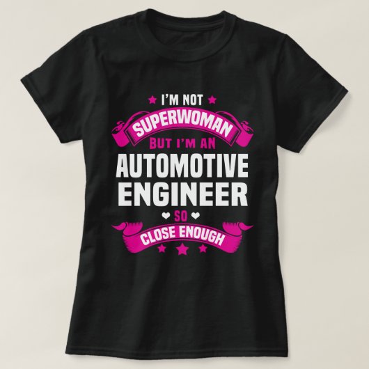 Automobilingenieur T-Shirt (Design vorne)