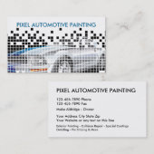 Automobilmalerei-Service Visitenkarte (Vorne/Hinten)