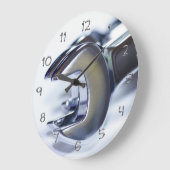 Automobilmechaniker-Thema Große Wanduhr (Winkel)