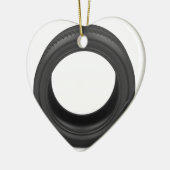 Automobilreifen Keramik Ornament (Links)
