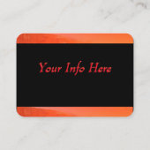 Automobilressource Visitenkarte (Rückseite)