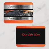 Automobilressource Visitenkarte (Vorne/Hinten)