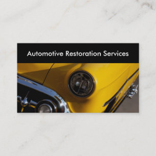 Automobilrestaurationsdienstleistungen Visitenkarte