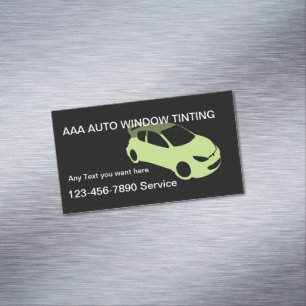 Automobilscheiben-Tönung Magnetische Visitenkarte