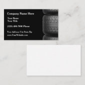 Automobilservice-Reifen-Schritt-Entwurf Visitenkarte (Vorne/Hinten)