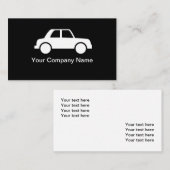 Automobilthema Visitenkarte (Vorne/Hinten)