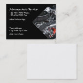 AutomobilVisitenkarte-Entwurf Visitenkarte (Vorne/Hinten)