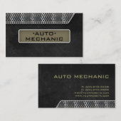 AutomobilVisitenkarte-Kohlenstoff-Filter-Schmutz Visitenkarte (Vorne/Hinten)