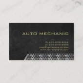 AutomobilVisitenkarte-Kohlenstoff-Filter-Schmutz Visitenkarte (Rückseite)