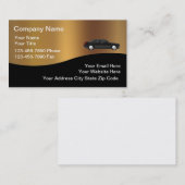 AutomobilVisitenkarte-Schablone Visitenkarte (Vorne/Hinten)