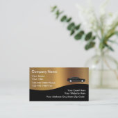 AutomobilVisitenkarte-Schablone Visitenkarte (Stehend Vorderseite)