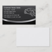 AutomobilVisitenkarte Visitenkarte (Vorne/Hinten)