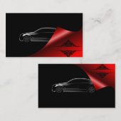 AutomobilVisitenkarte Visitenkarte (Vorne/Hinten)