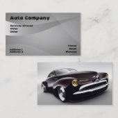 AutomobilVisitenkarte Visitenkarte (Vorne/Hinten)
