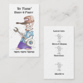 AutomobilVisitenkarten in der Perle Visitenkarte (Vorne/Hinten)