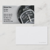 AutomobilVisitenkarten Retro Visitenkarte (Vorne/Hinten)