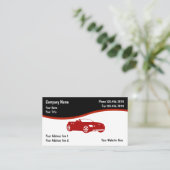 AutomobilVisitenkarten Visitenkarte (Stehend Vorderseite)