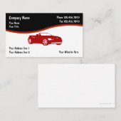 AutomobilVisitenkarten Visitenkarte (Vorne/Hinten)