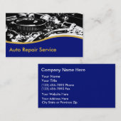 AutomobilVisitenkarten Visitenkarte (Vorne/Hinten)