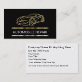 AutomobilVisitenkarten Visitenkarte (Vorne/Hinten)