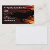 AutomobilVisitenkarten Visitenkarte (Vorne/Hinten)