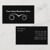 AutomobilVisitenkarten Visitenkarte (Vorne/Hinten)
