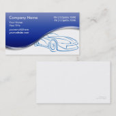 AutomobilVisitenkarten Visitenkarte (Vorne/Hinten)