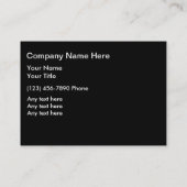 AutomobilVisitenkarten Visitenkarte (Rückseite)