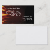 AutomobilVisitenkarten Visitenkarte (Vorne/Hinten)