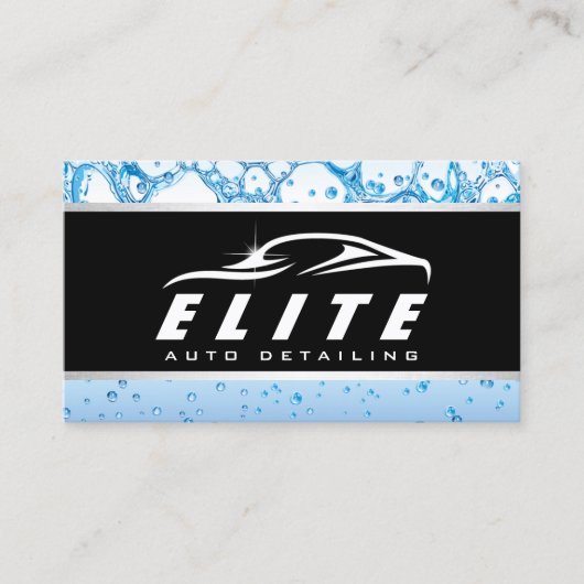 Automotive Auto im Detail Auto Wellness-Center Aut Visitenkarte (Vorderseite)