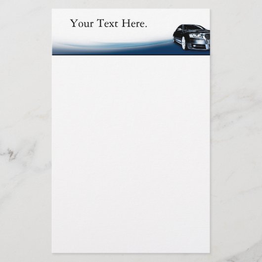 Automotive Briefpapier (Vorderseite)