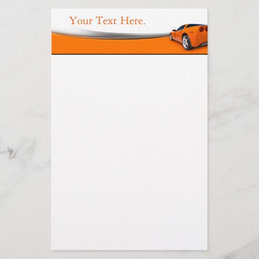 Automotive Briefpapier (Vorderseite)