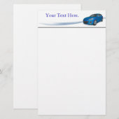 Automotive Briefpapier (Vorne/Hinten)