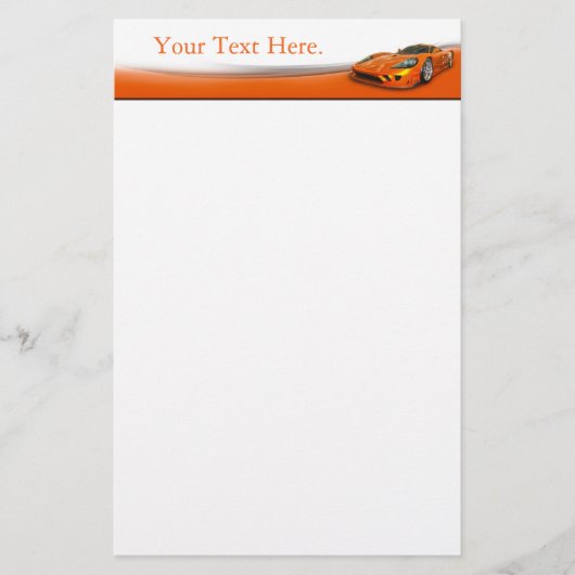 Automotive Briefpapier (Vorderseite)