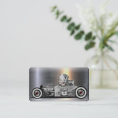 Automotive Business Card Visitenkarte (Stehend Vorderseite)