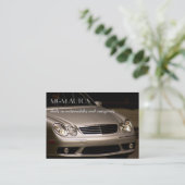 Automotive Business Cards Visitenkarte (Stehend Vorderseite)