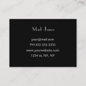 Automotive Business Cards Visitenkarte (Rückseite)